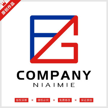 字母FG標(biāo)志LOGO