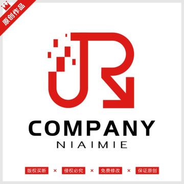 字母JR标志LOGO