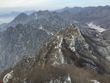 长城雪景