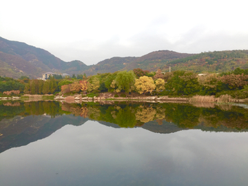 湖光山色