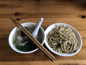 梅州腌面猪杂汤饭