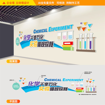 实验室科学文化立体墙