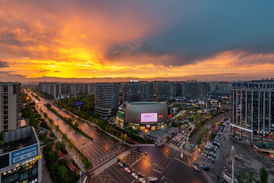 成都鹏瑞利青羊广场片区建筑