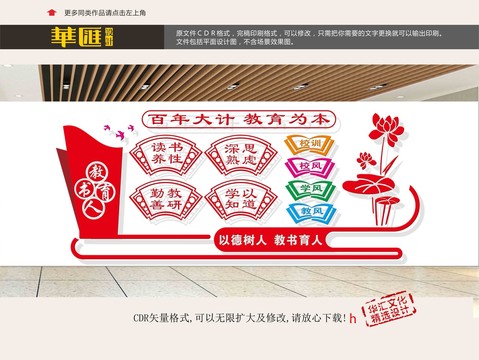 校園展板