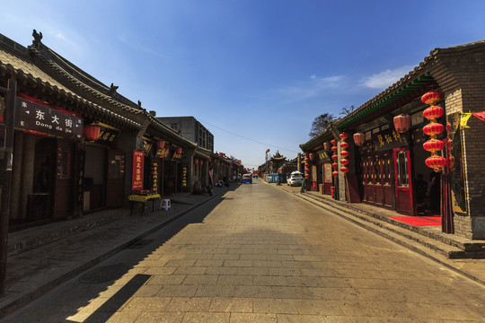 中國山西平遙古城風(fēng)光