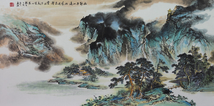 幽靜圣山遠(yuǎn)