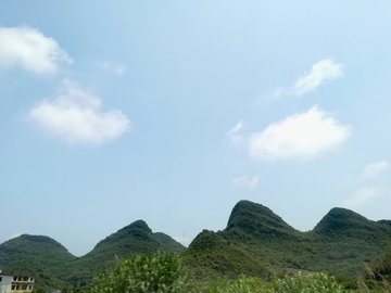 高速路边风景