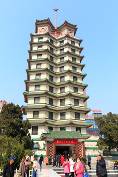 河南郑州二七罢工纪念塔