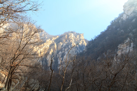 河南嵩山太室山风光