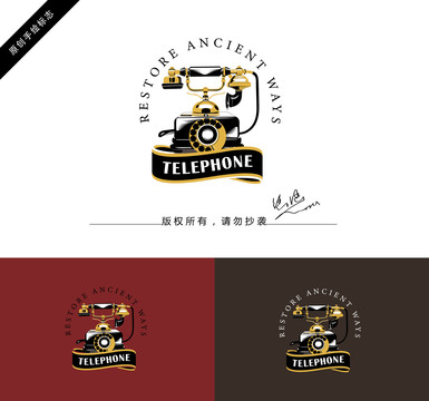 電話機logo