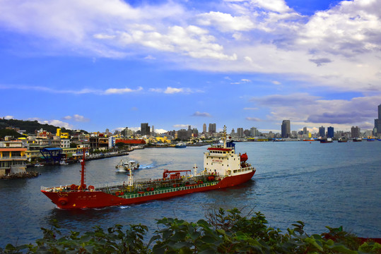 台湾高雄港