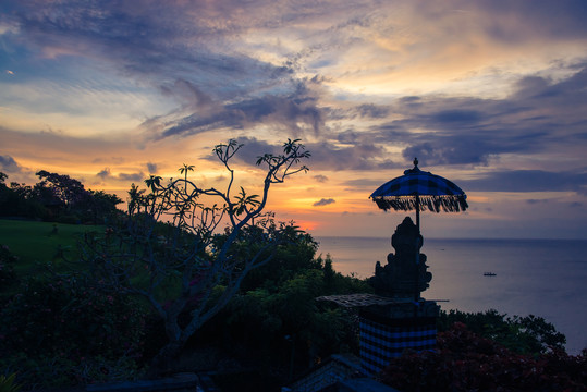 巴厘岛海滩风光