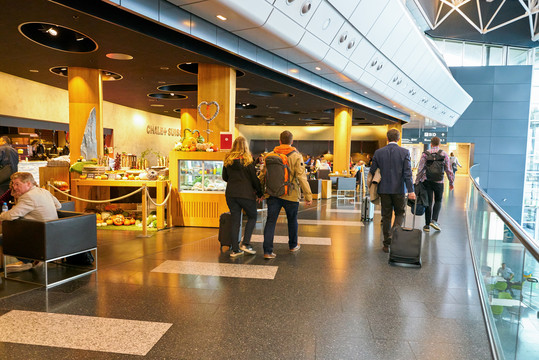 瑞士苏黎世国际机场机场大厅