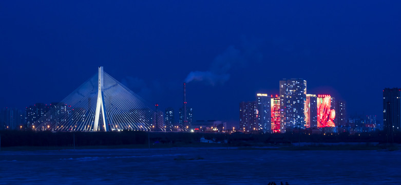 松浦大桥夜景