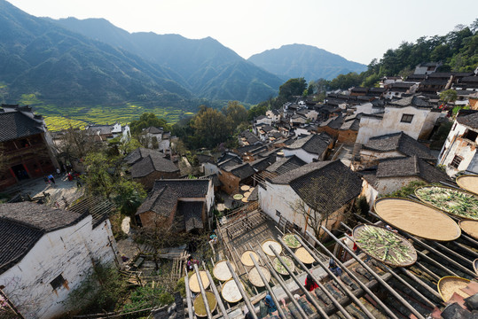 篁岭村落