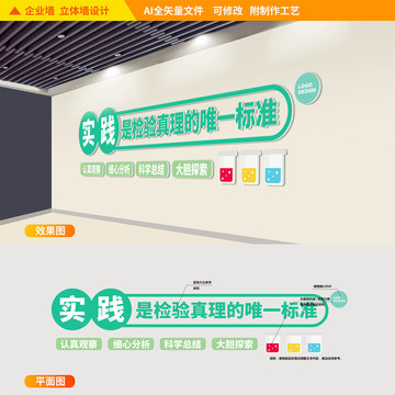實(shí)驗(yàn)室科學(xué)文化立體墻