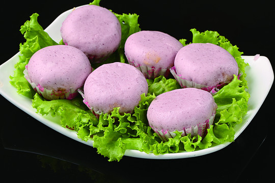 燕麦紫薯包