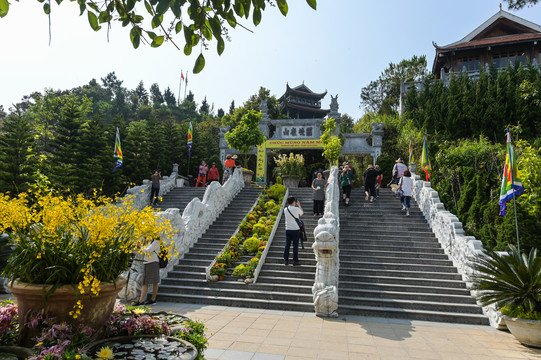 越南岘港巴拿山