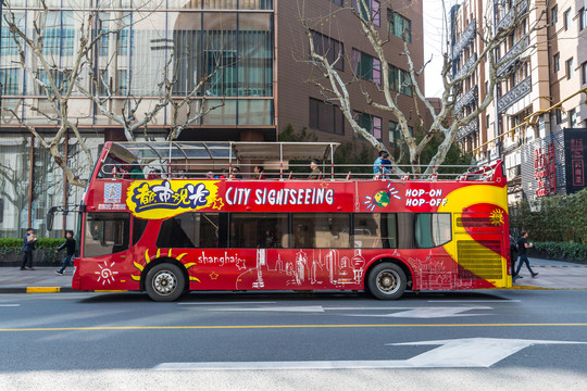 上海南京路步行街