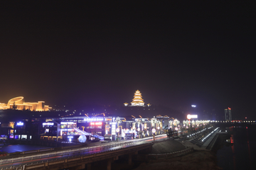 宝鸡夜景