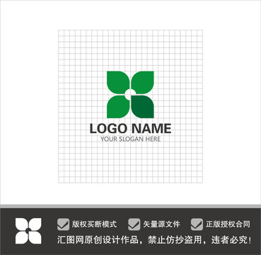 四叶草LOGO设计