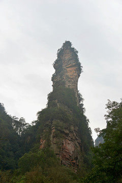 武陵源十里画廊山谷风光