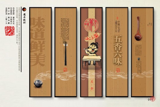 餐飲掛圖