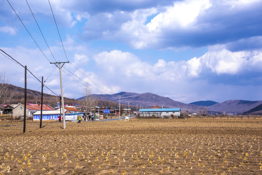 山村风光