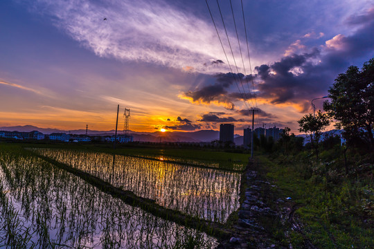 朝霞