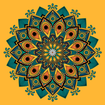 曼荼羅花形圖片