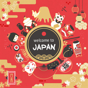 日本文化旅游小卡