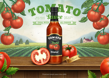 番茄酱广告