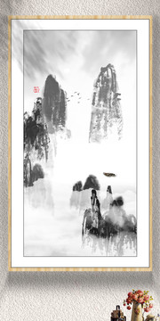 禪意山水畫(huà)