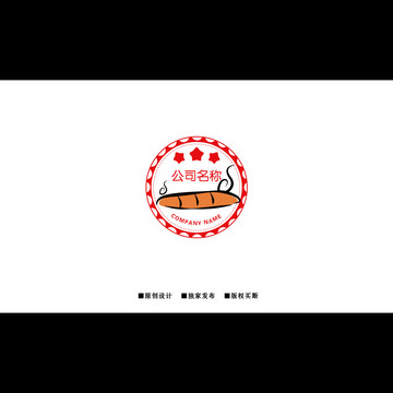 西餐面包店logo