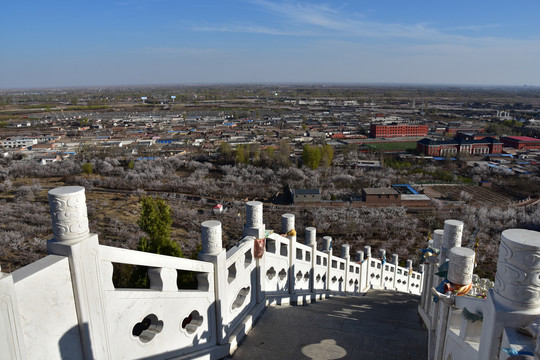 土默特右旗全景