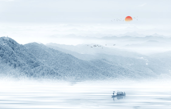 水墨山水