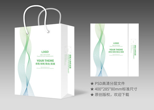 簡(jiǎn)約大氣手提袋