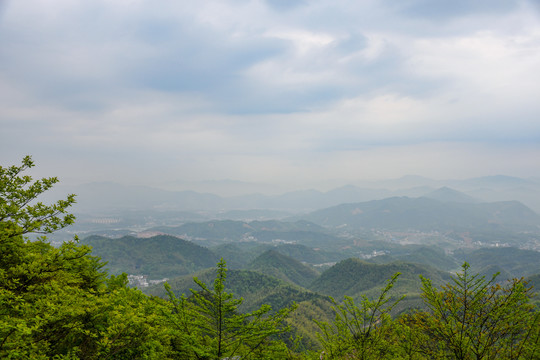 森林公园山水风光