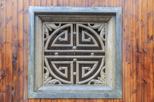 古典園林窗