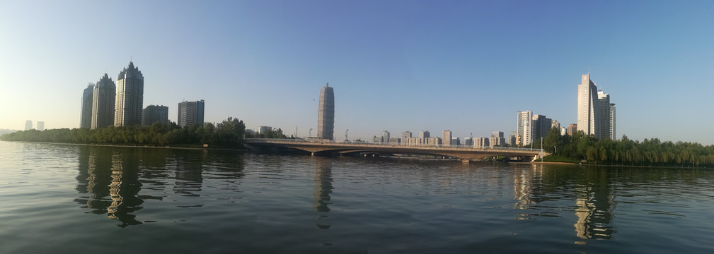 郑东新区CBD全景图