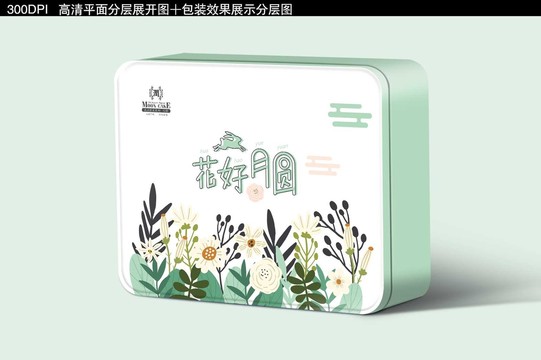 鐵盒月餅包裝設(shè)計(jì)