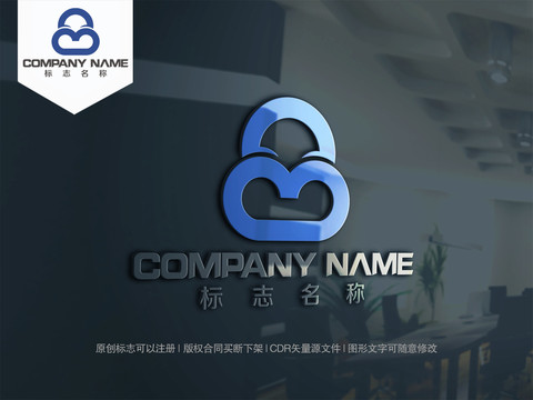 鎖logo品字logo