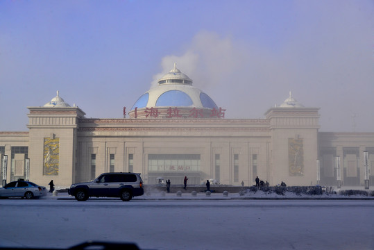 满洲里街景