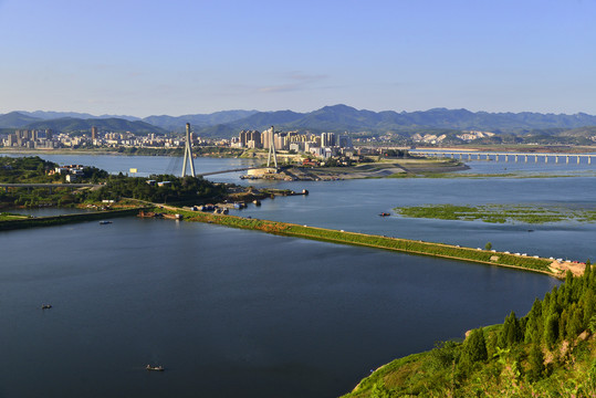 十堰郧阳区汉江流域