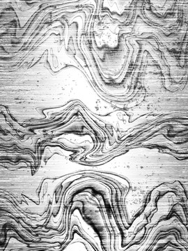 抽象水墨圖案地毯