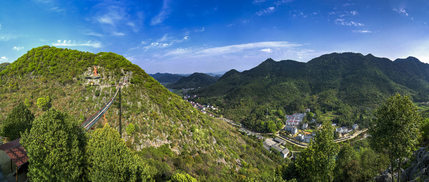 衢州三衢石林景区全景