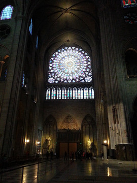 巴黎圣母院内景