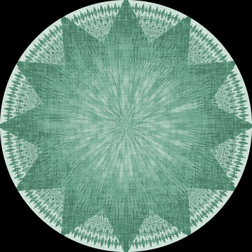 现代几何花纹图案布纹地毯