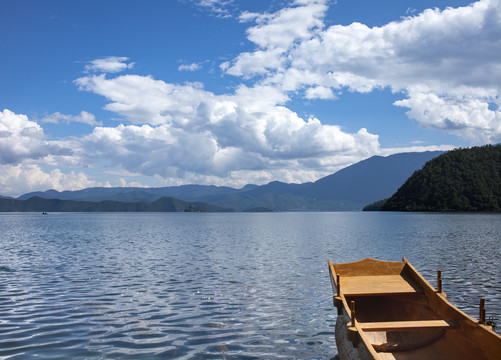 云南泸沽湖风景