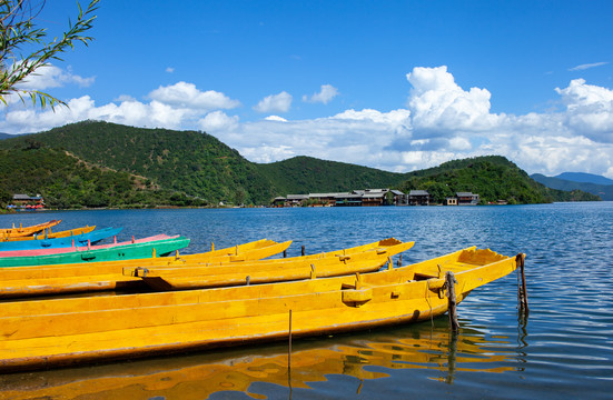 云南泸沽湖风景